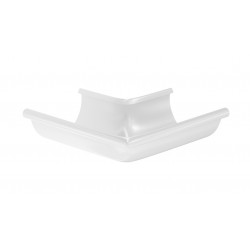 Угол желоба внешний 90 гр Aquasystem 125/90 (Pural, RR-20) Угол желоба внешний 90 гр Aquasystem 125/90 (Pural, RR-20)